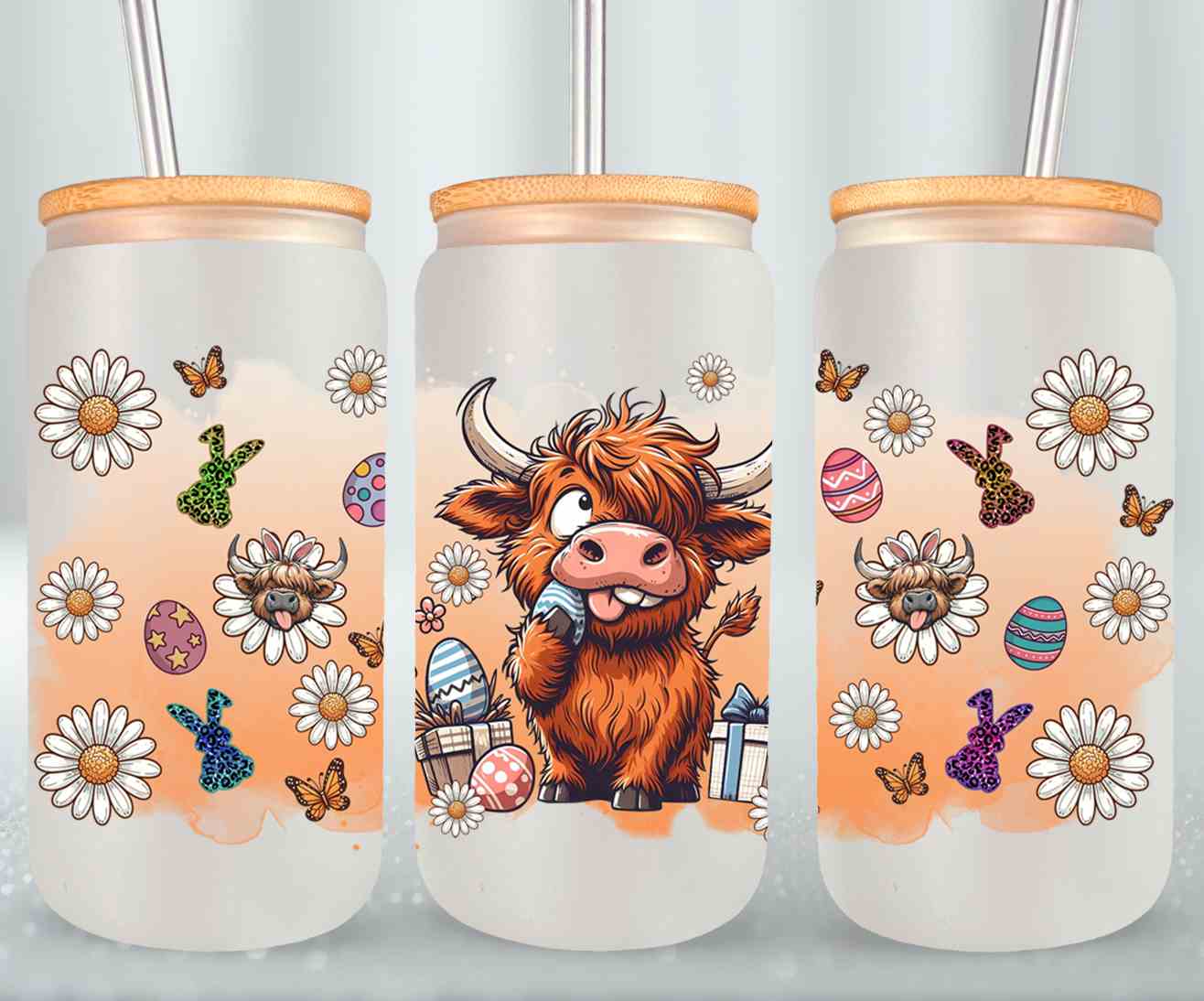 Highland Cow Easter-10384